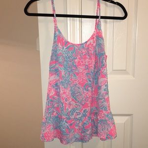 LILLY PULITZER PINK SUN RAY TOP
